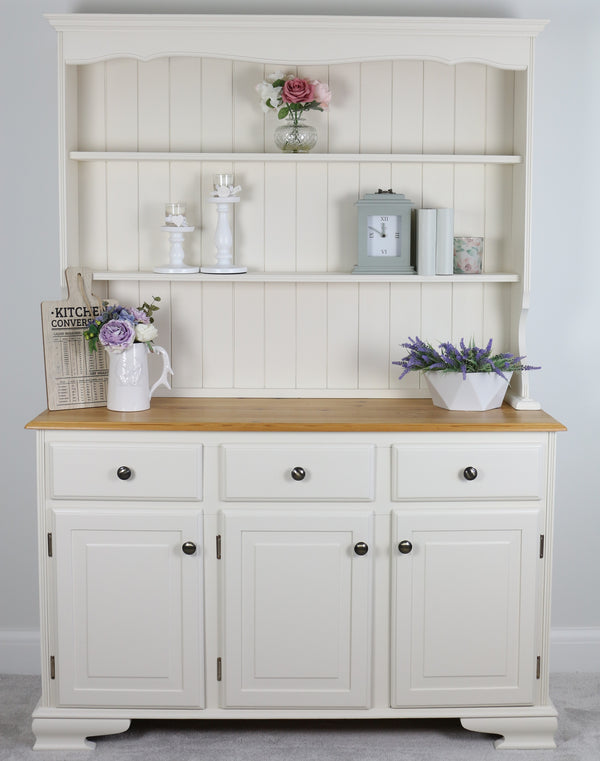 cream welsh dresser The Harlington 3ft Welsh Dresser